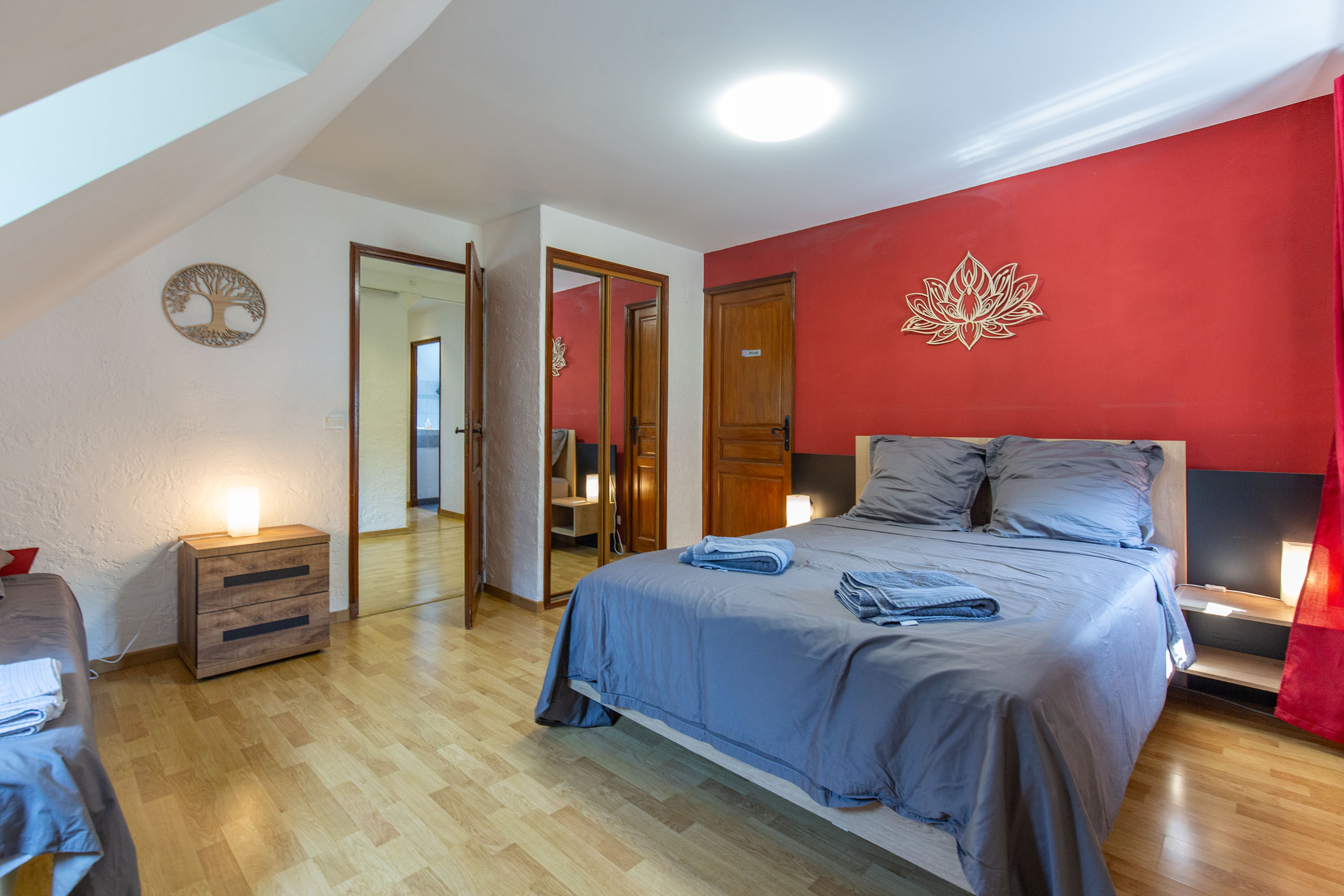 Chambre du gîte Gabizos
