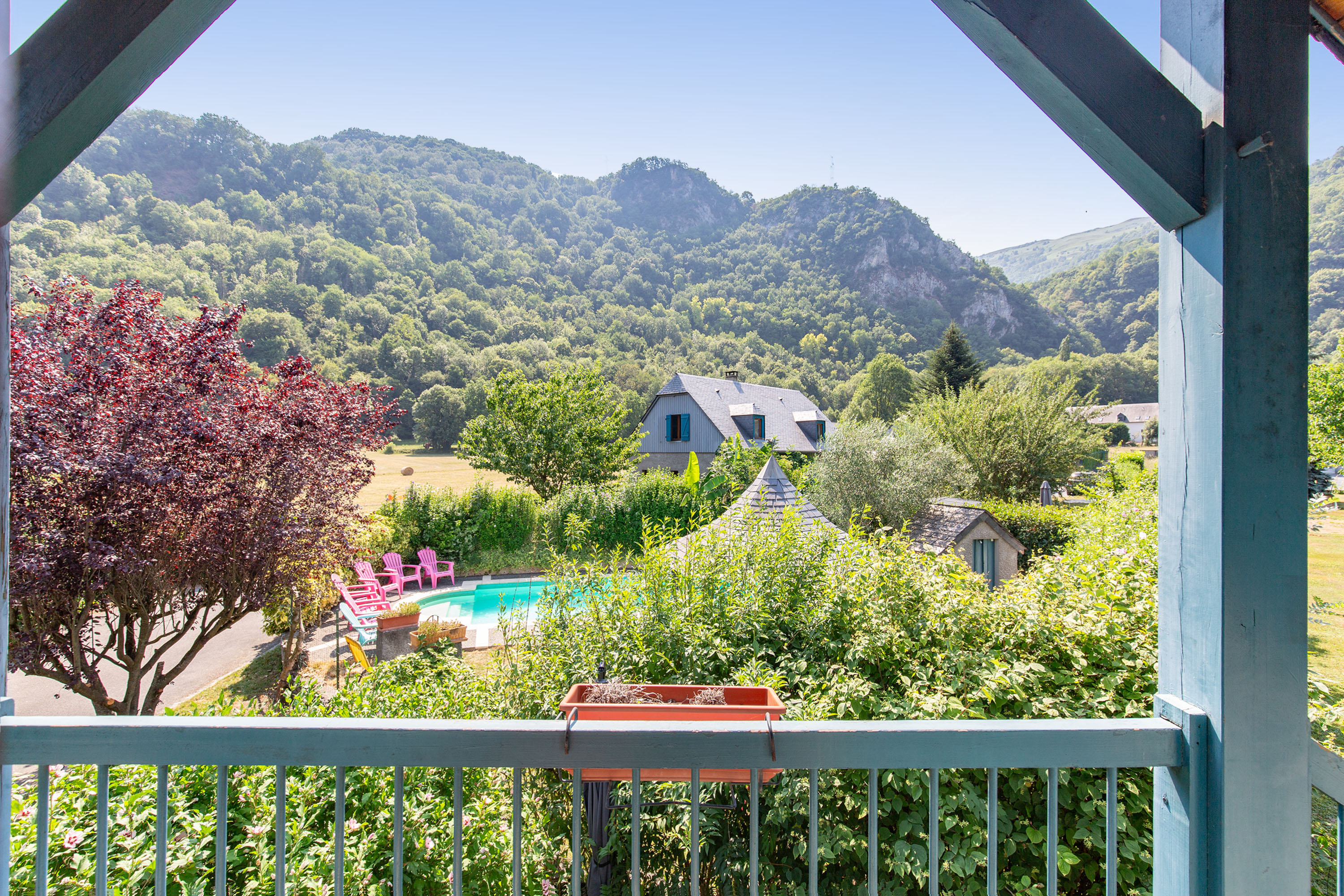 Vue sur les Pyrénées